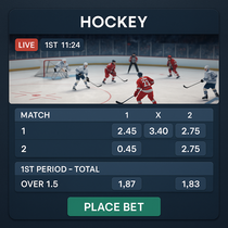 RoboCat Casino - Hockey Betting - Sports Betting